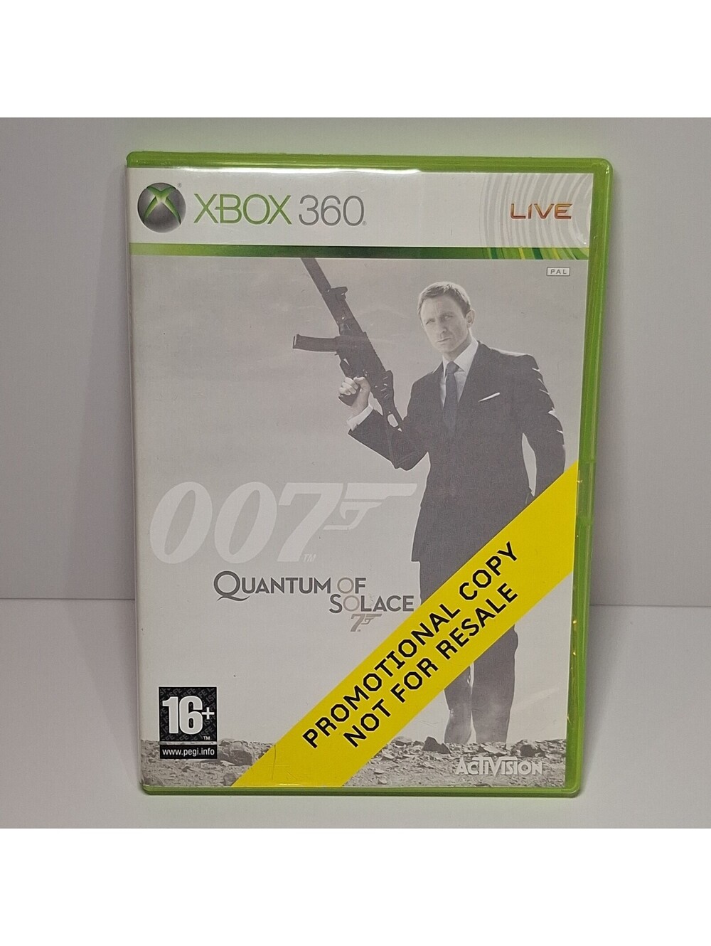007 Quantum Of Solace  Xbox 360 PROMO Copy-Rare PAL Media Reviewer Edition